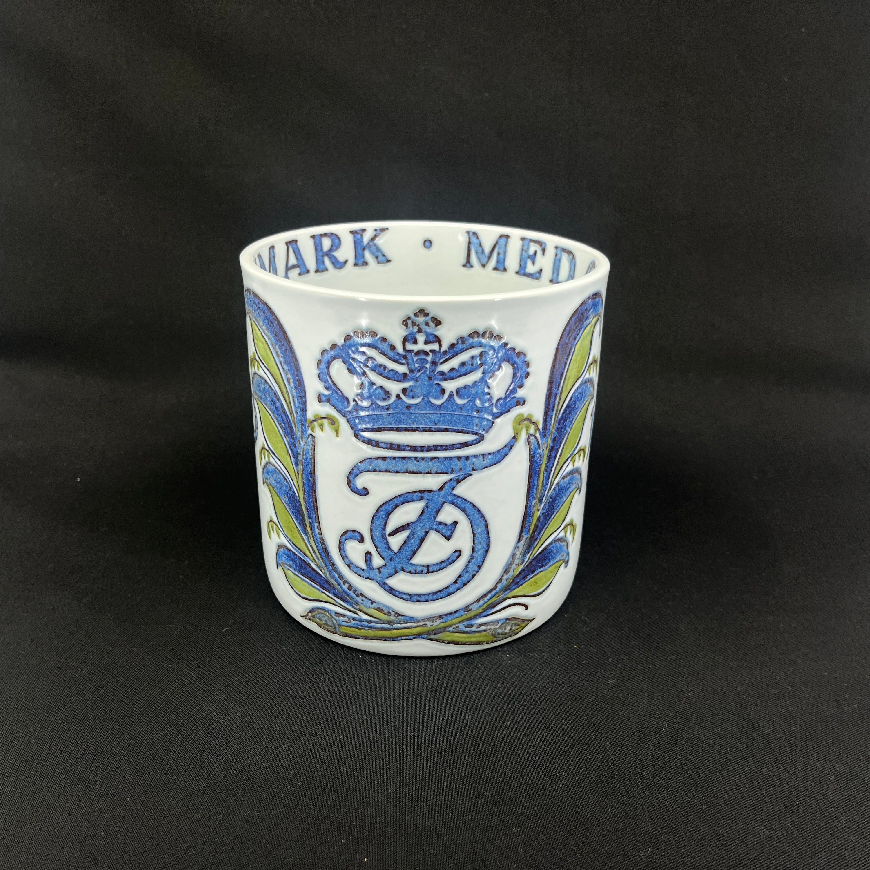 Large anniversary mug for King Frederik the 9th - 1899-1969