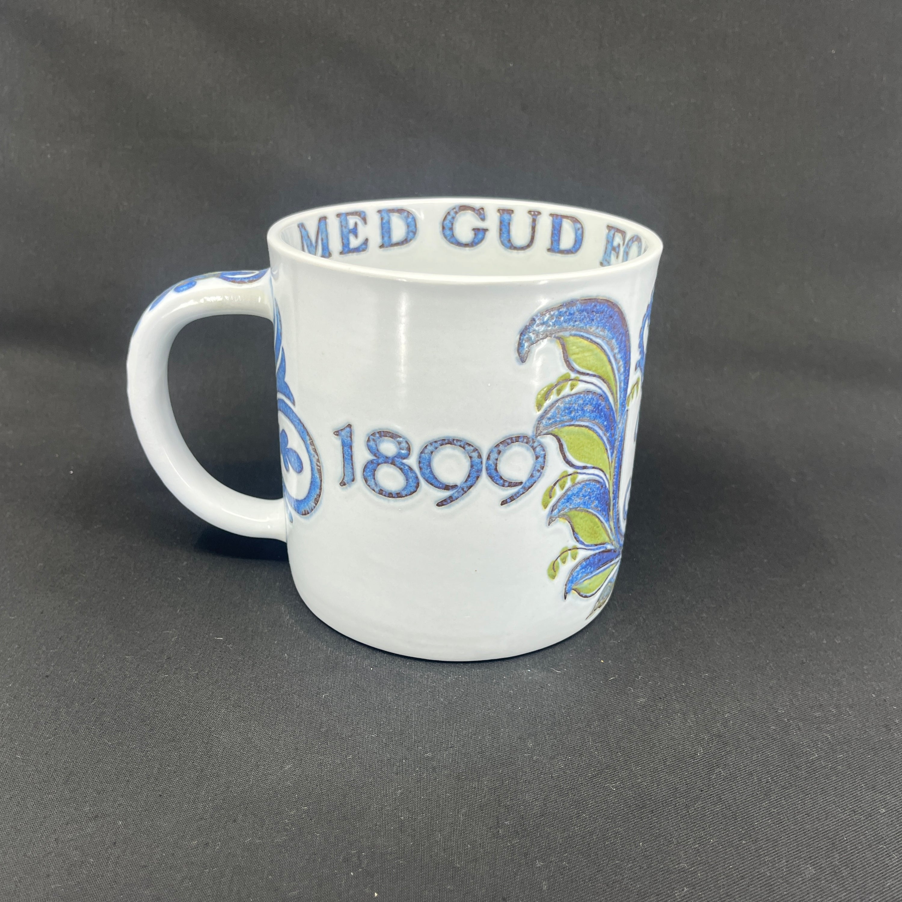 Large anniversary mug for King Frederik the 9th - 1899-1969