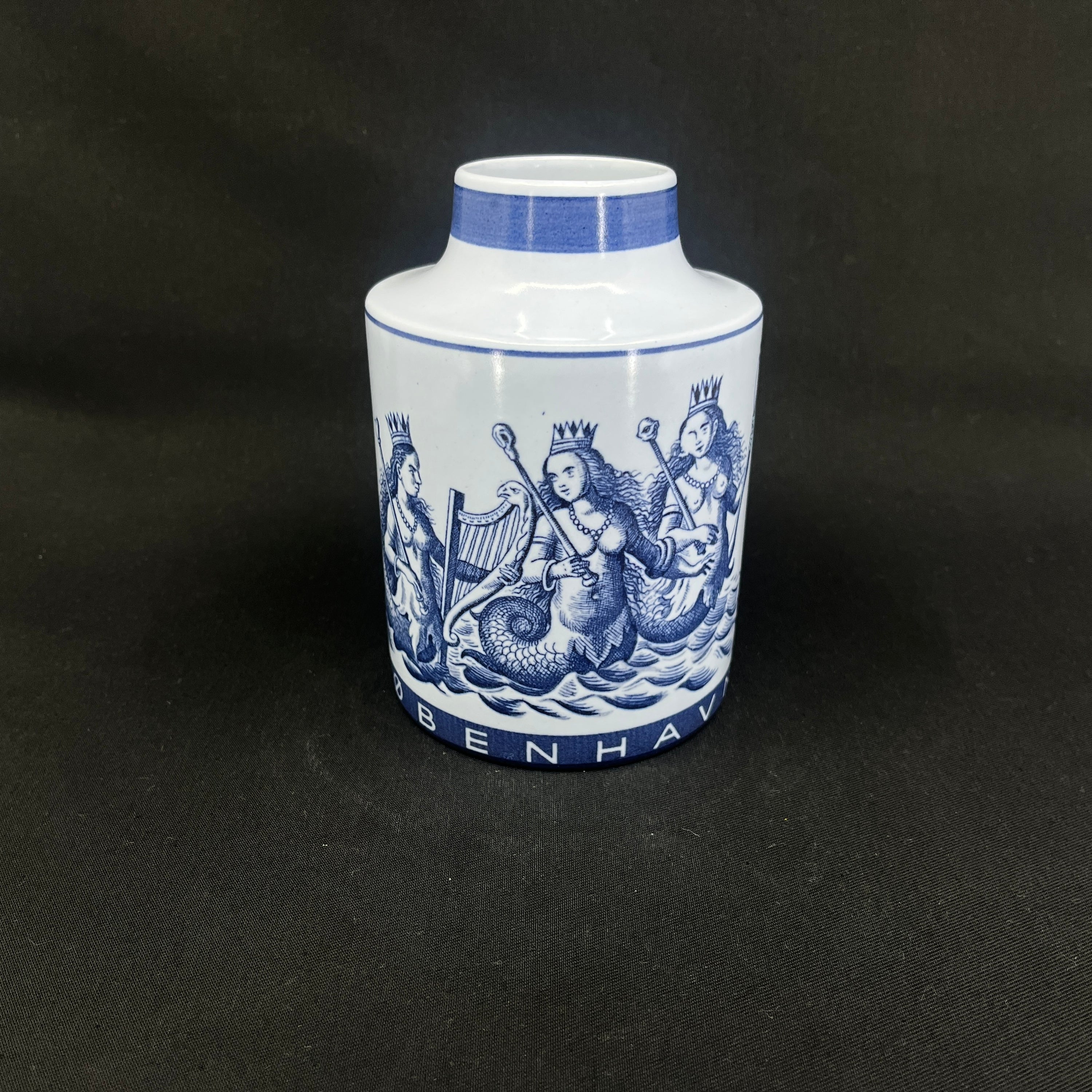 Aluminia vase - Københavns by jubilæum 1167-1967