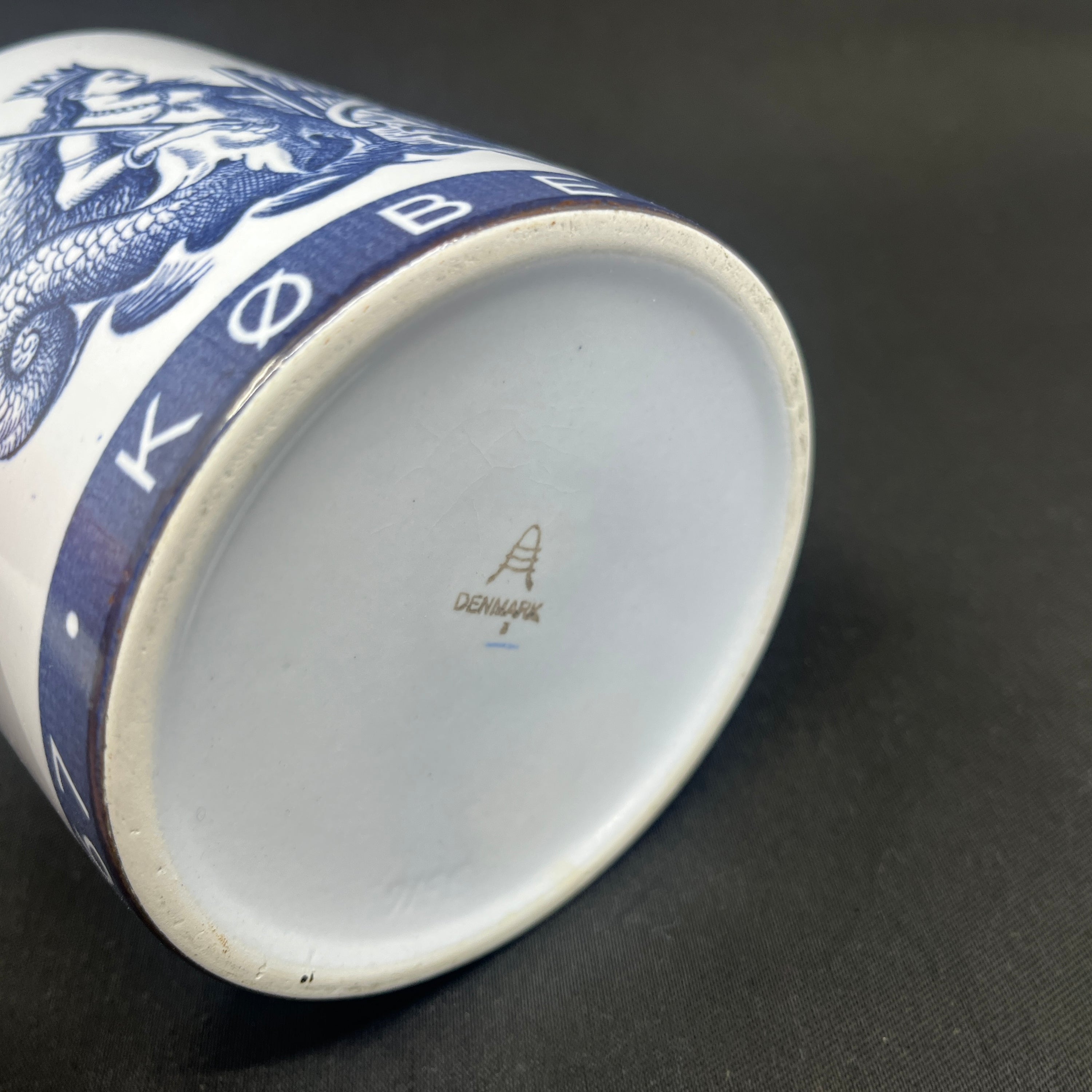 Aluminia vase - Københavns by jubilæum 1167-1967