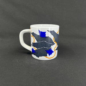 Royal Copenhagen large annual mug 1992, engraved