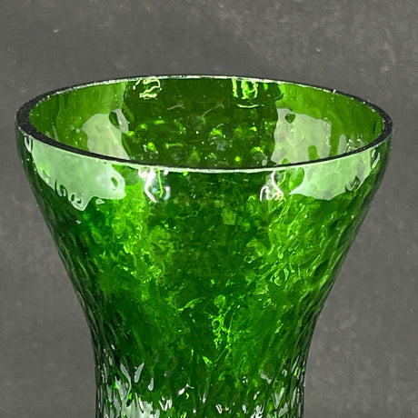 Green hyacinth glass from Fyens Glasværk, model from 1903