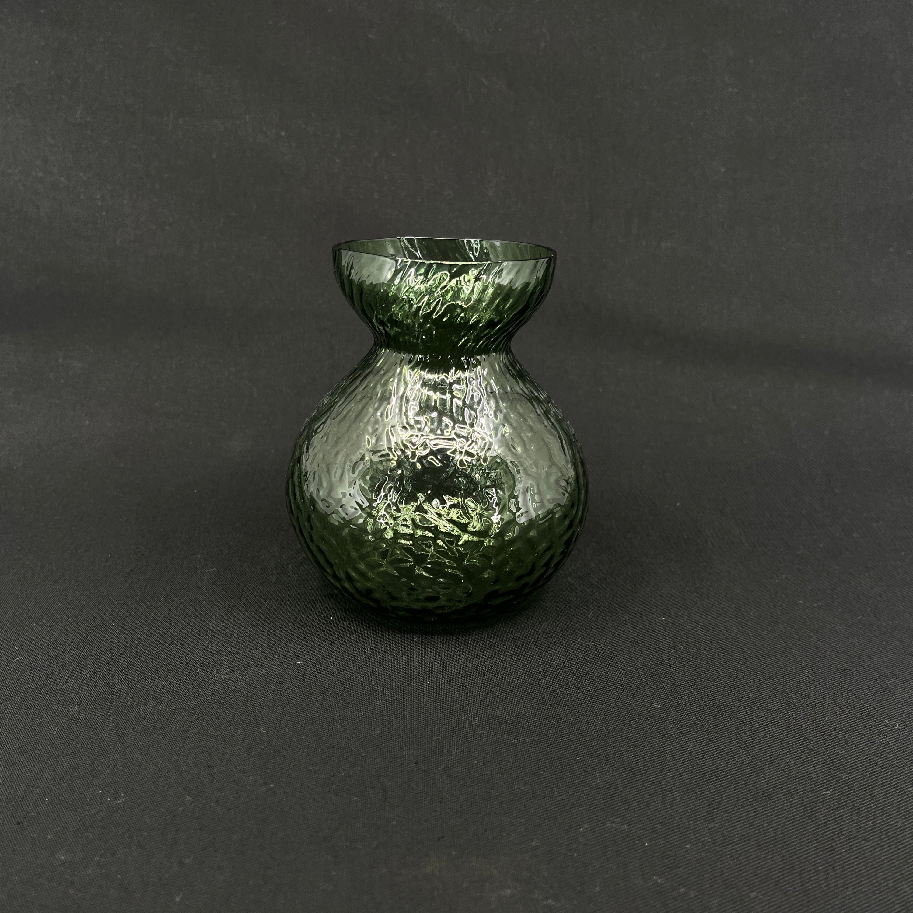 Dusty green hyacinth glass