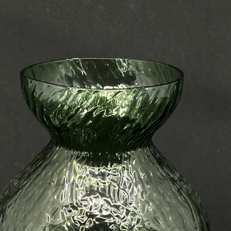 Dusty green hyacinth glass