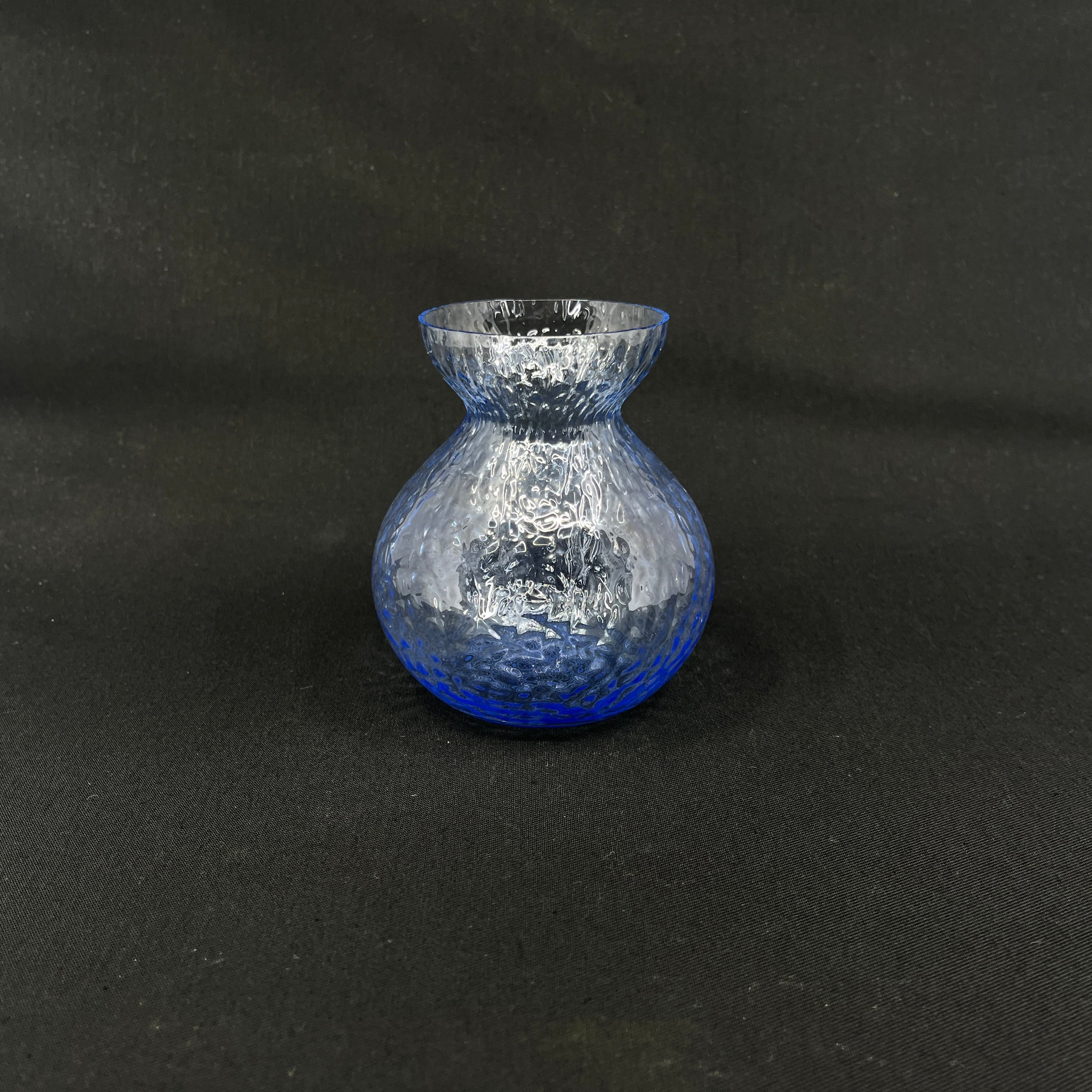 Light blue hyacinth glass