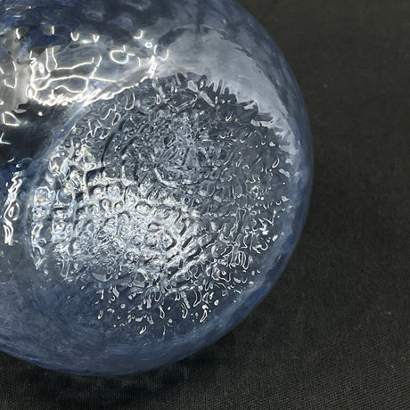 Light blue hyacinth glass