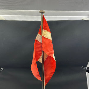 Flagstang i messing, 3-delt fod