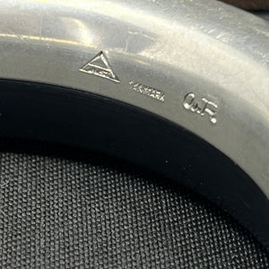 Pewter bangle by Astrid Fog