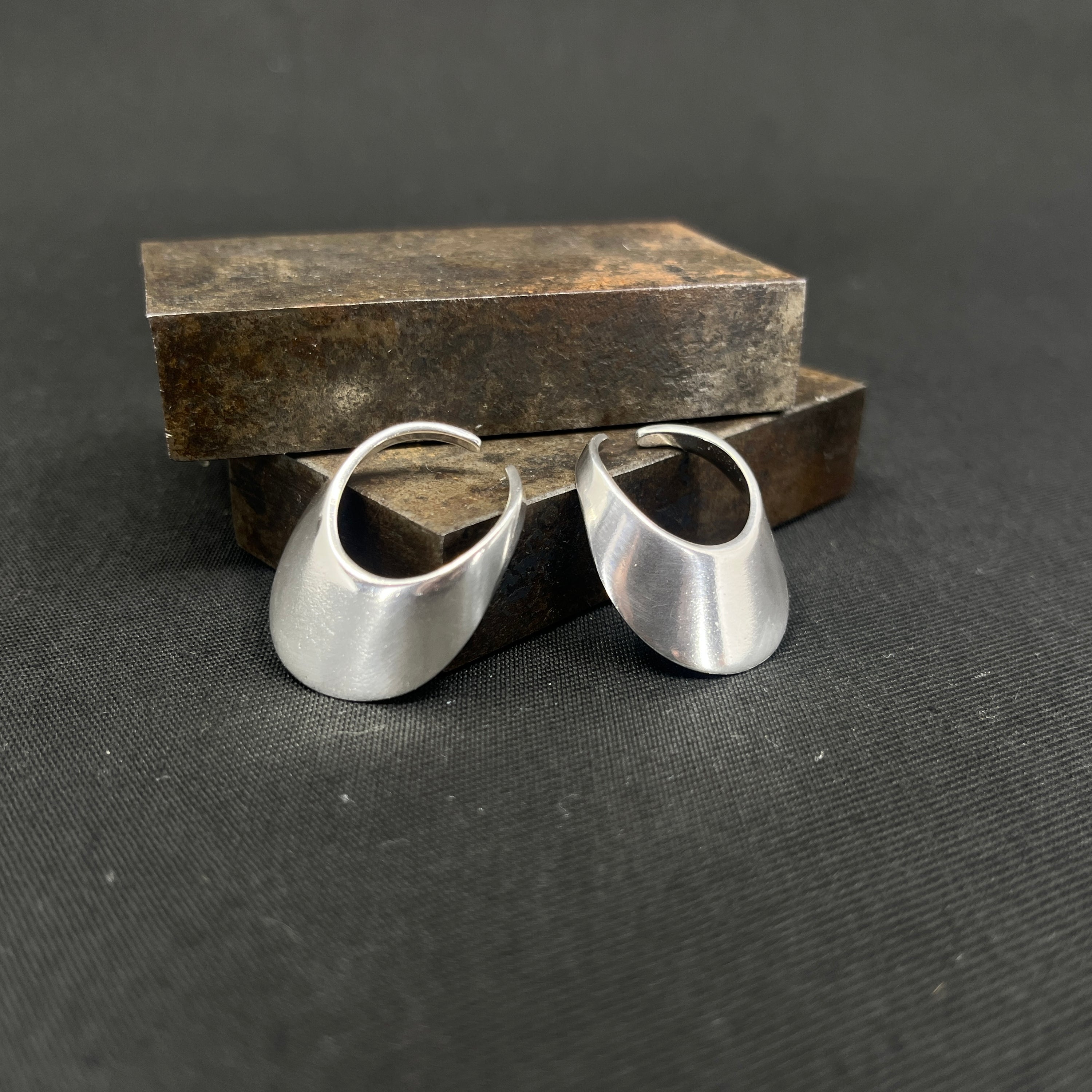 Modern earrings - ear hangers