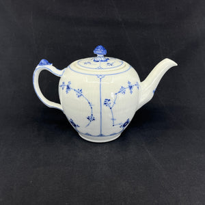 Blue Fluted Teapot, 1/258