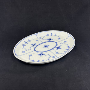Blue Fluted Fluted Tray, 1/2154