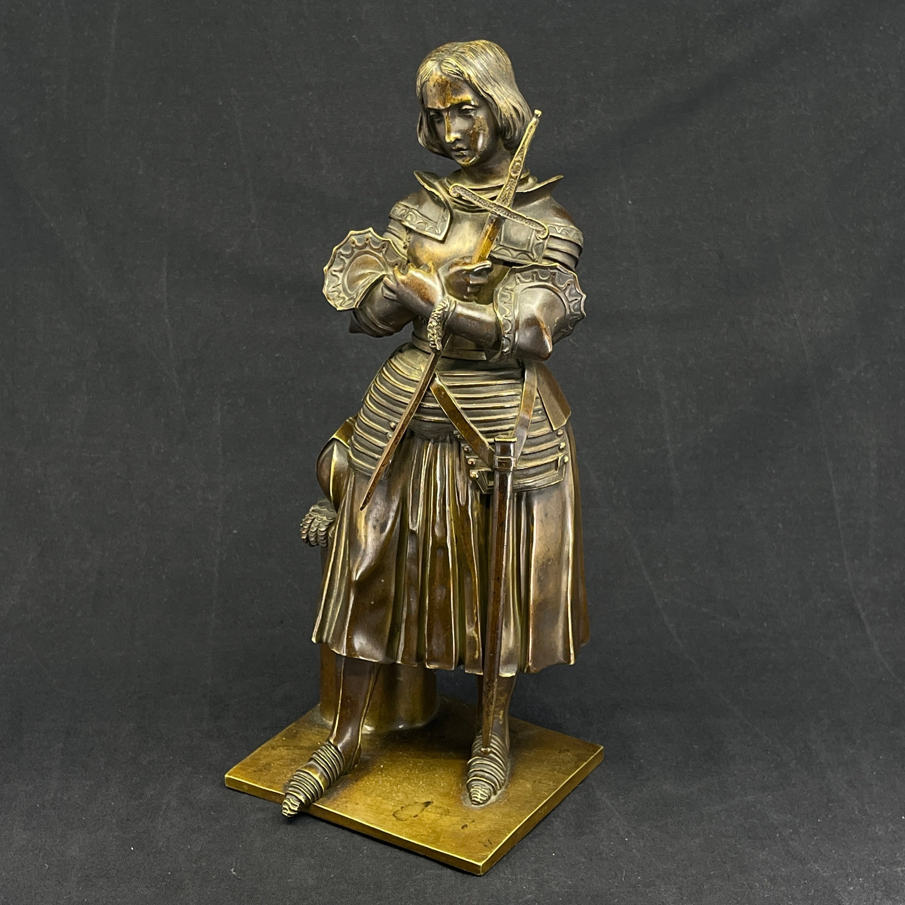 Bronzefigur - Jeanne D'arc