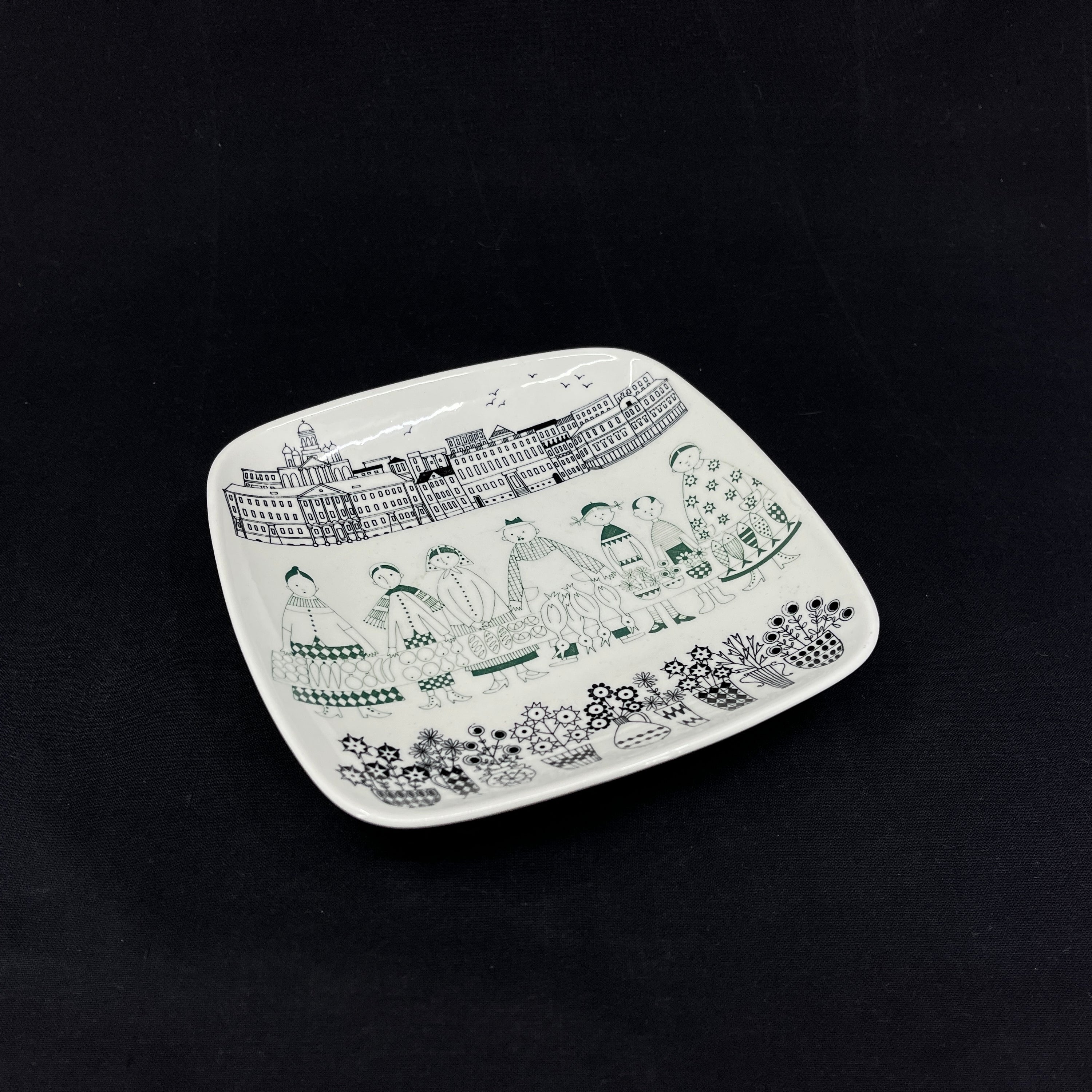 Arabia Market place plate
