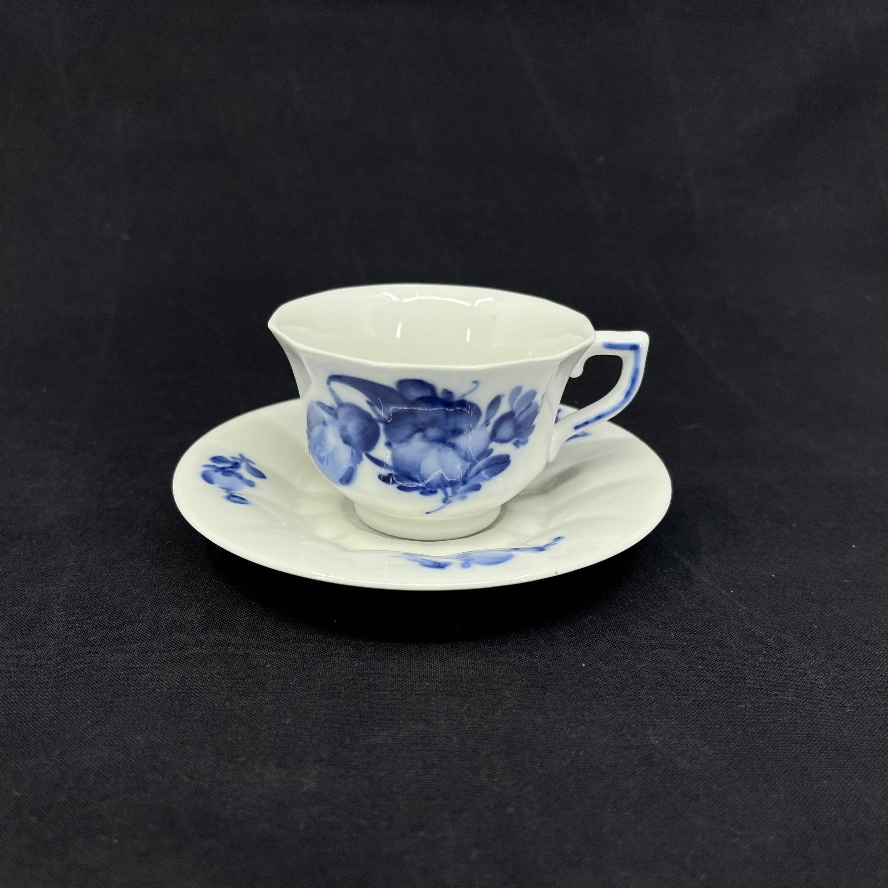 Blue Flower Angular espresso cup, 10/8562