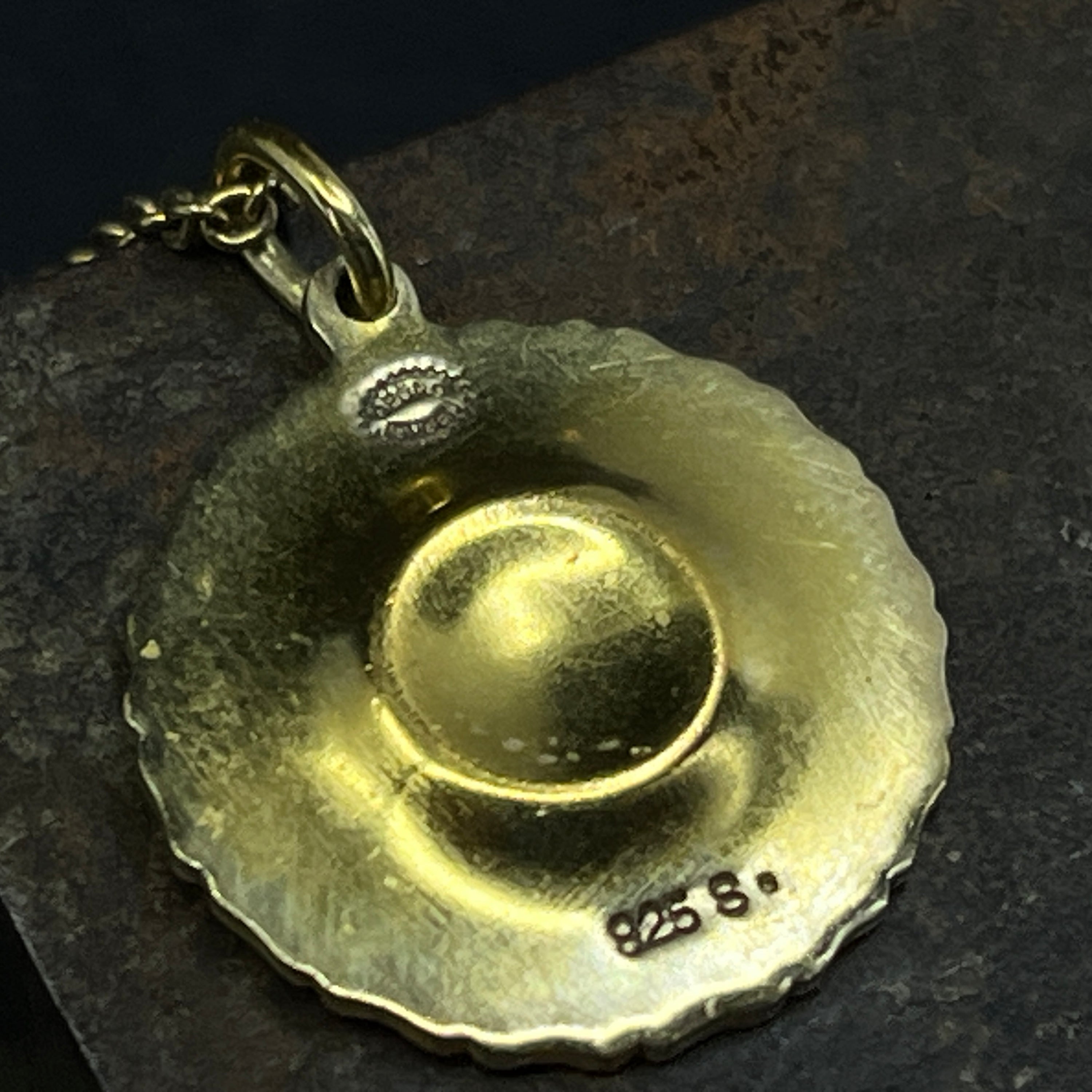 Georg Jensen Marguerite halskæde, 1,8 cm.