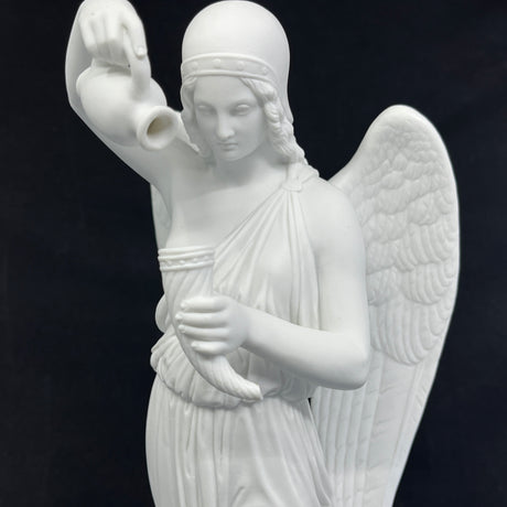 Sjælden bisquit figur af H. W. Bissen - Valkyrien