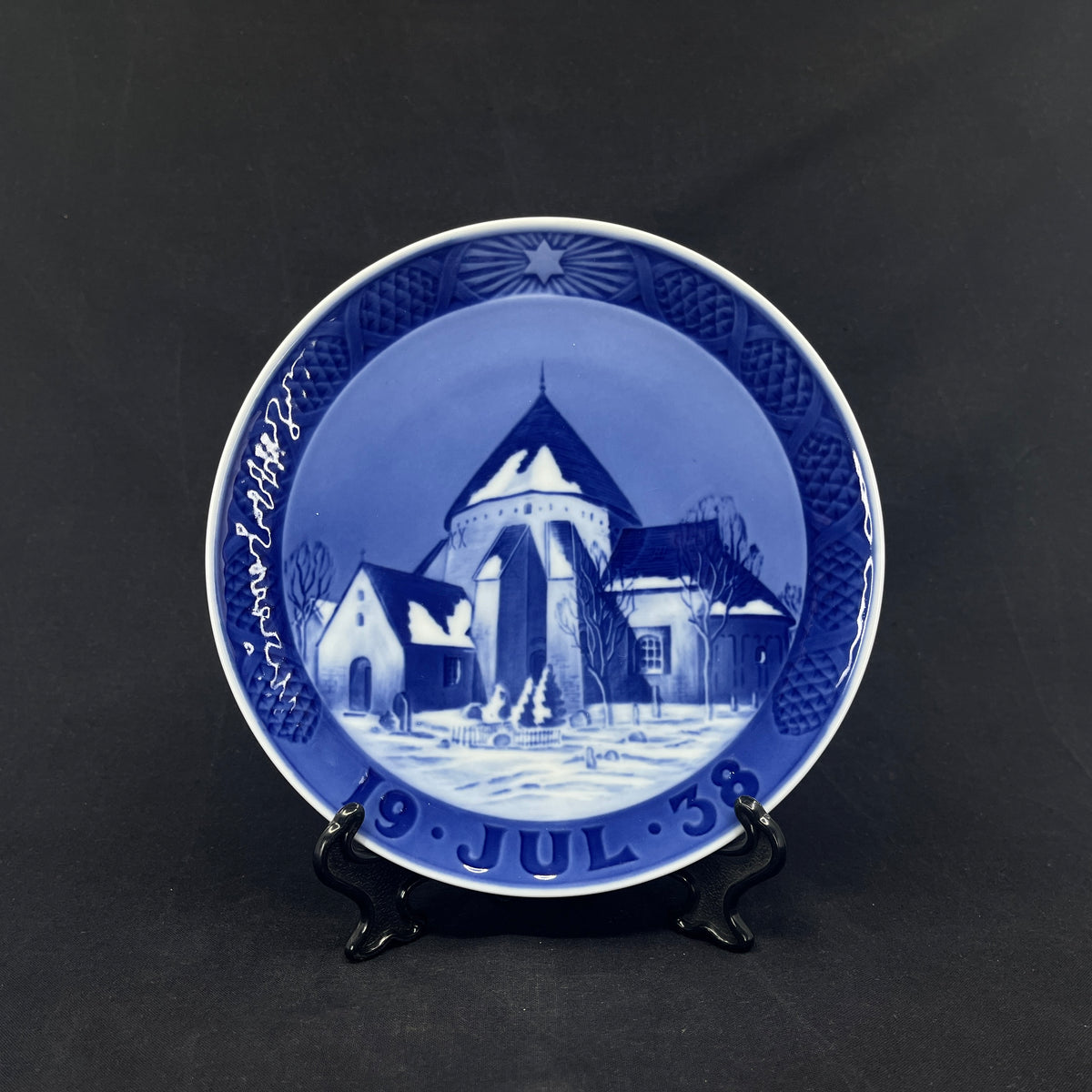 Royal Copenhagen juleplatte 1938