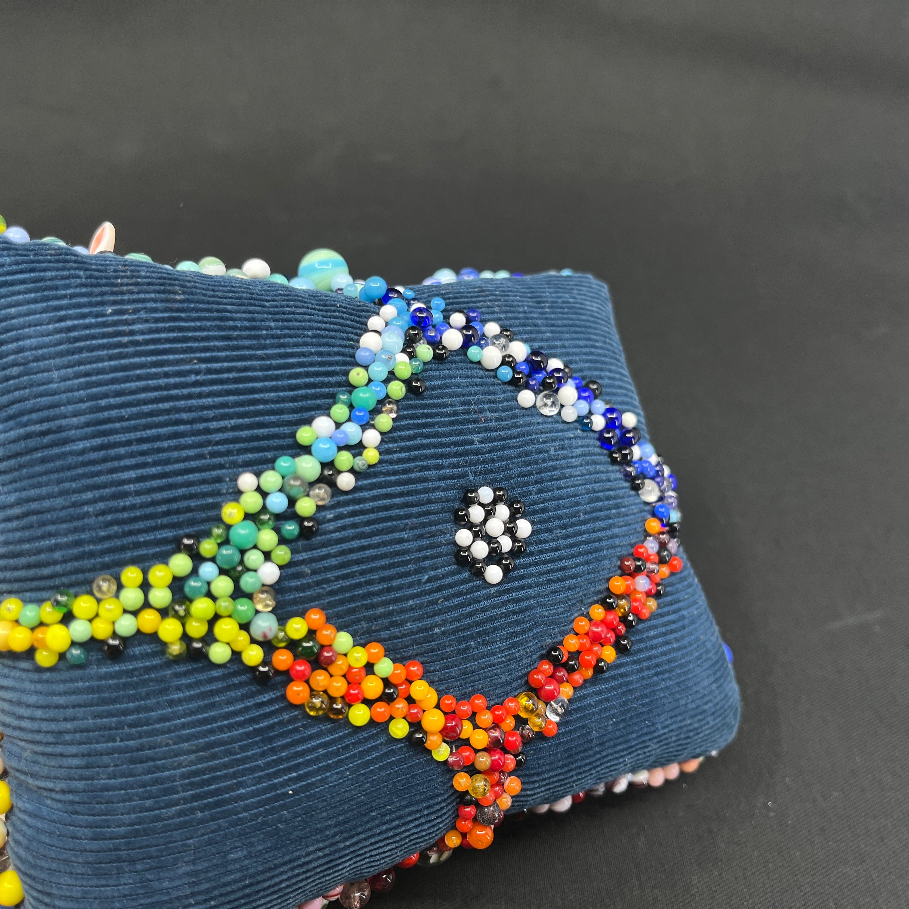 Pincushion with fine old needles
