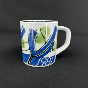 Royal Copenhagen stort årskrus 1981