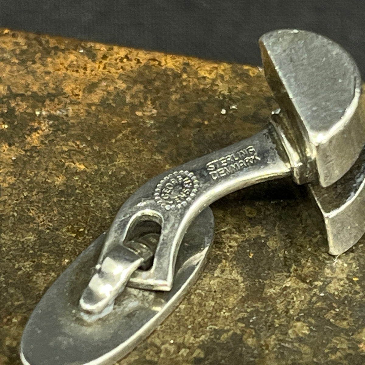 Georg Jensen manchetknap nr. 67 - solist