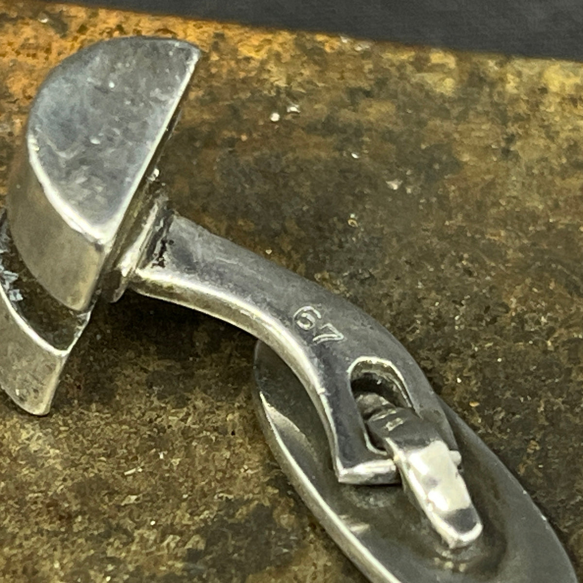 Georg Jensen manchetknap nr. 67 - solist