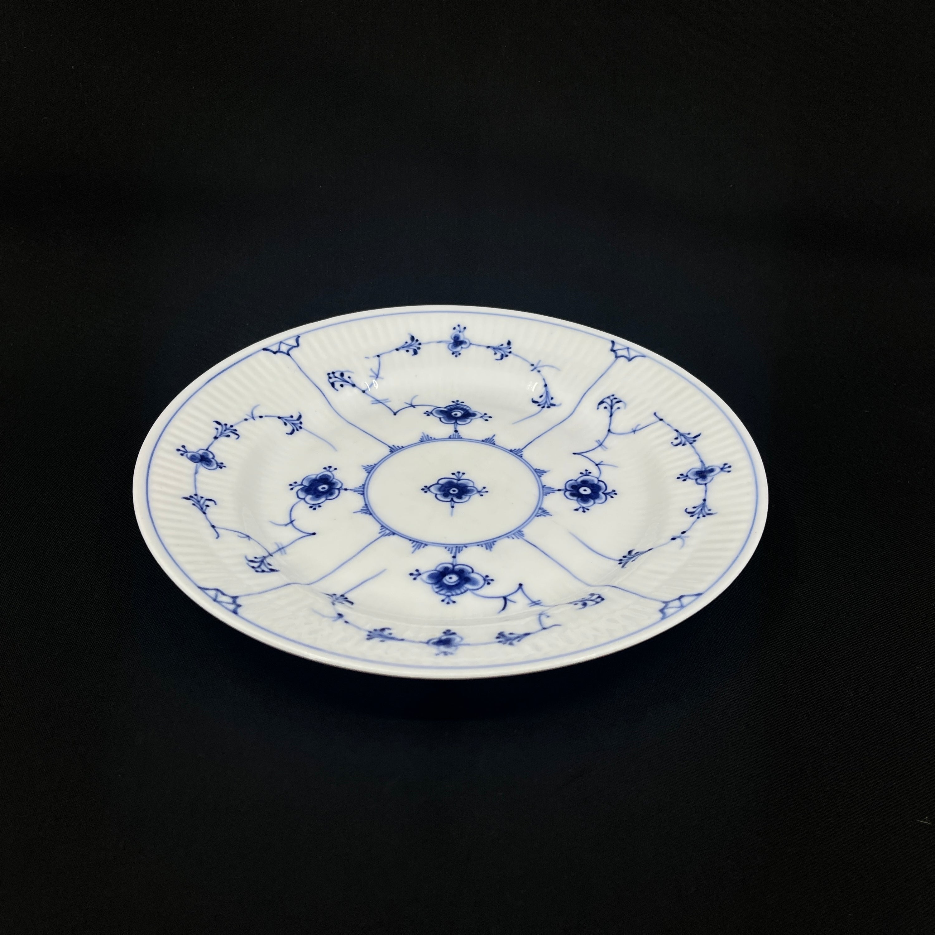 Bing & Grondahl Blue Painted Lunch Plate