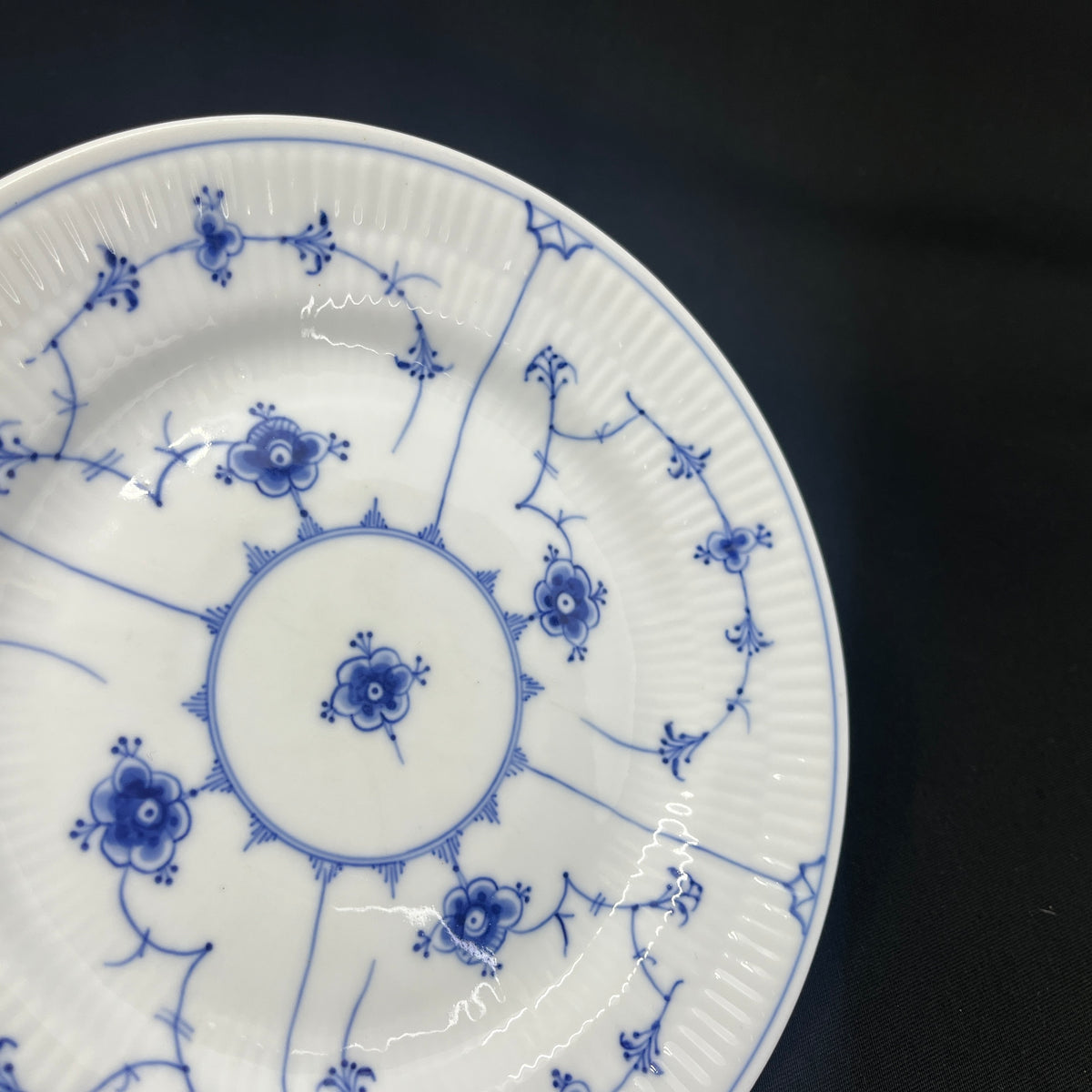 Bing &amp; Grondahl Blue Painted Lunch Plate