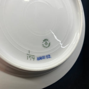 Blue Fluted Fluted Dinner Plate, 1/174
