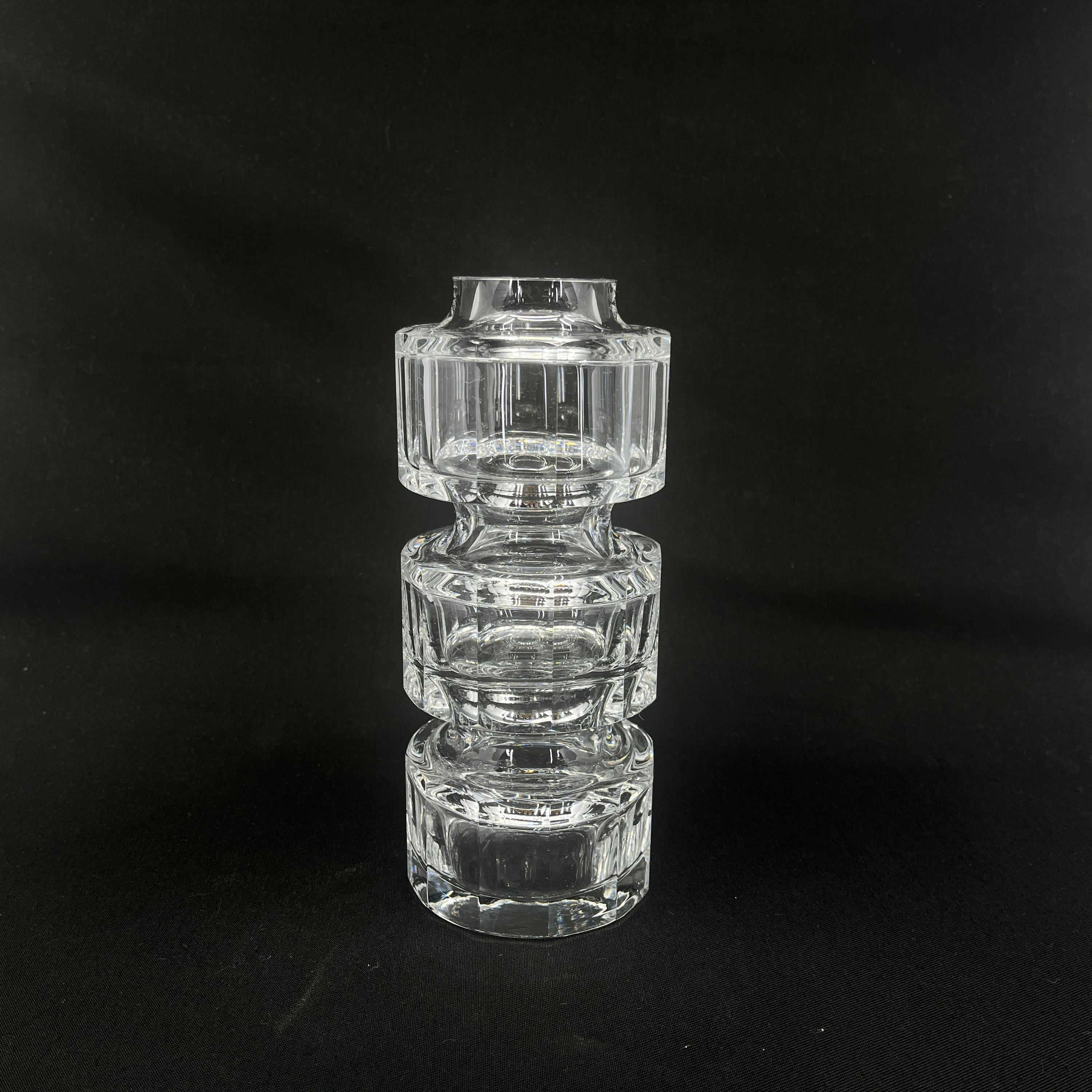 Unika Holmegaard vase - facetsleben