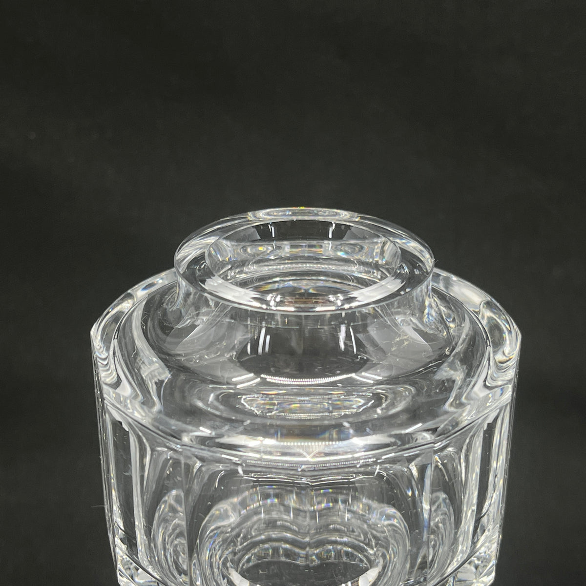 Unika Holmegaard vase - facetsleben