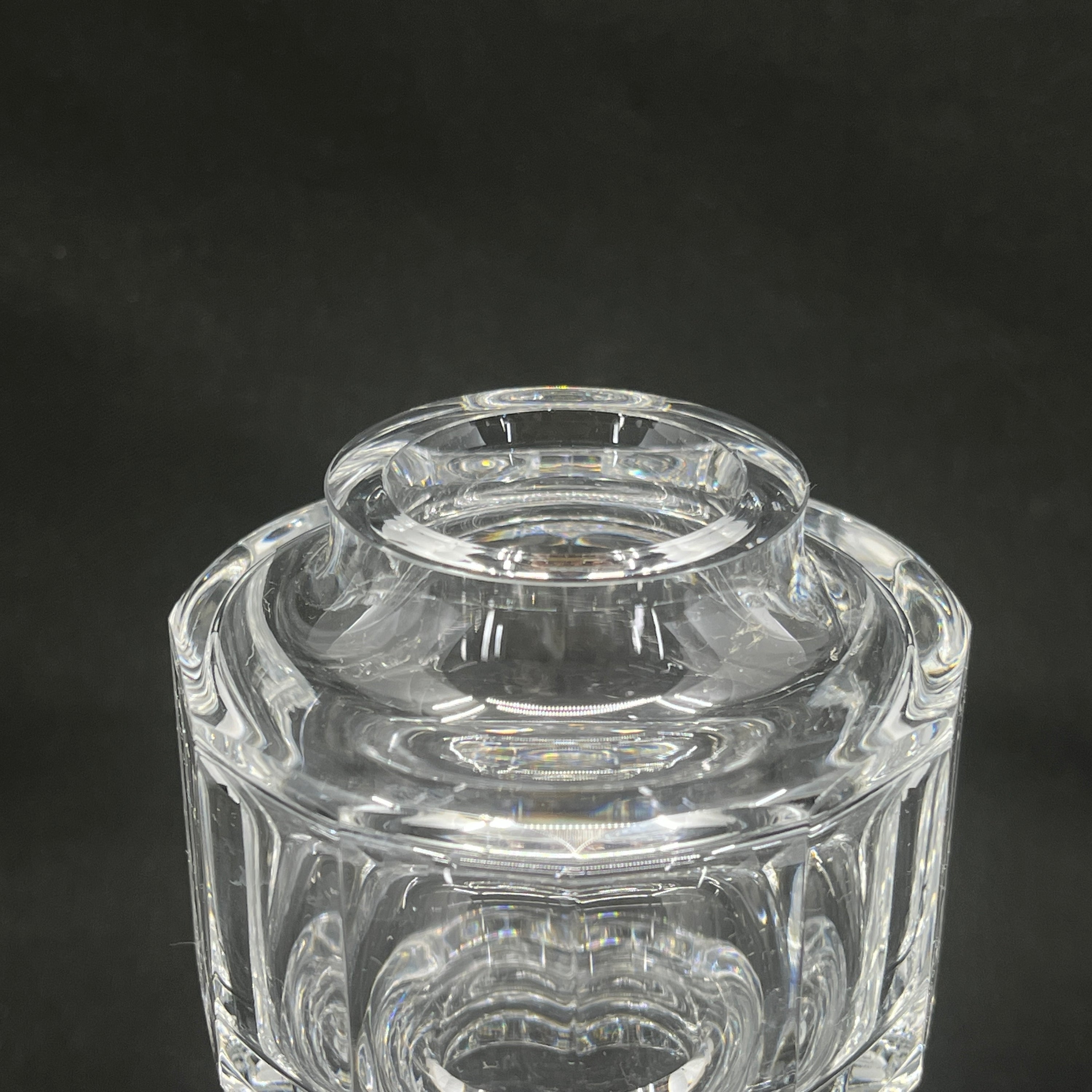 Unika Holmegaard vase - facetsleben