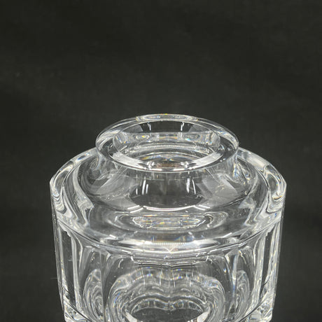 Unique Holmegaard vase - faceted