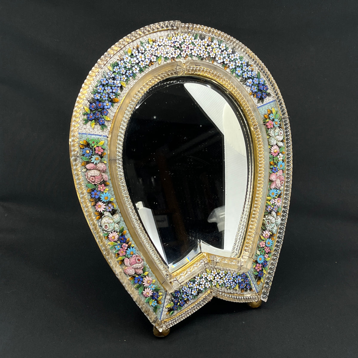 Large mirror in micromosaic