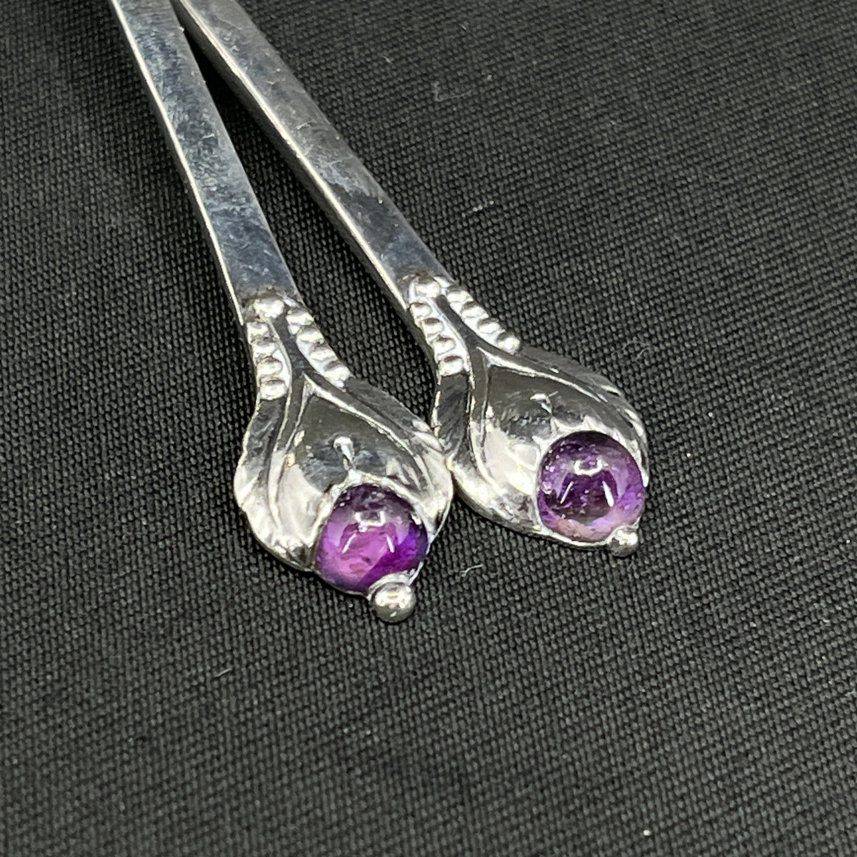 Evald Nielsen coffee spoons No. 3 with stones