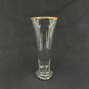 Beer glass with text - "Dad"