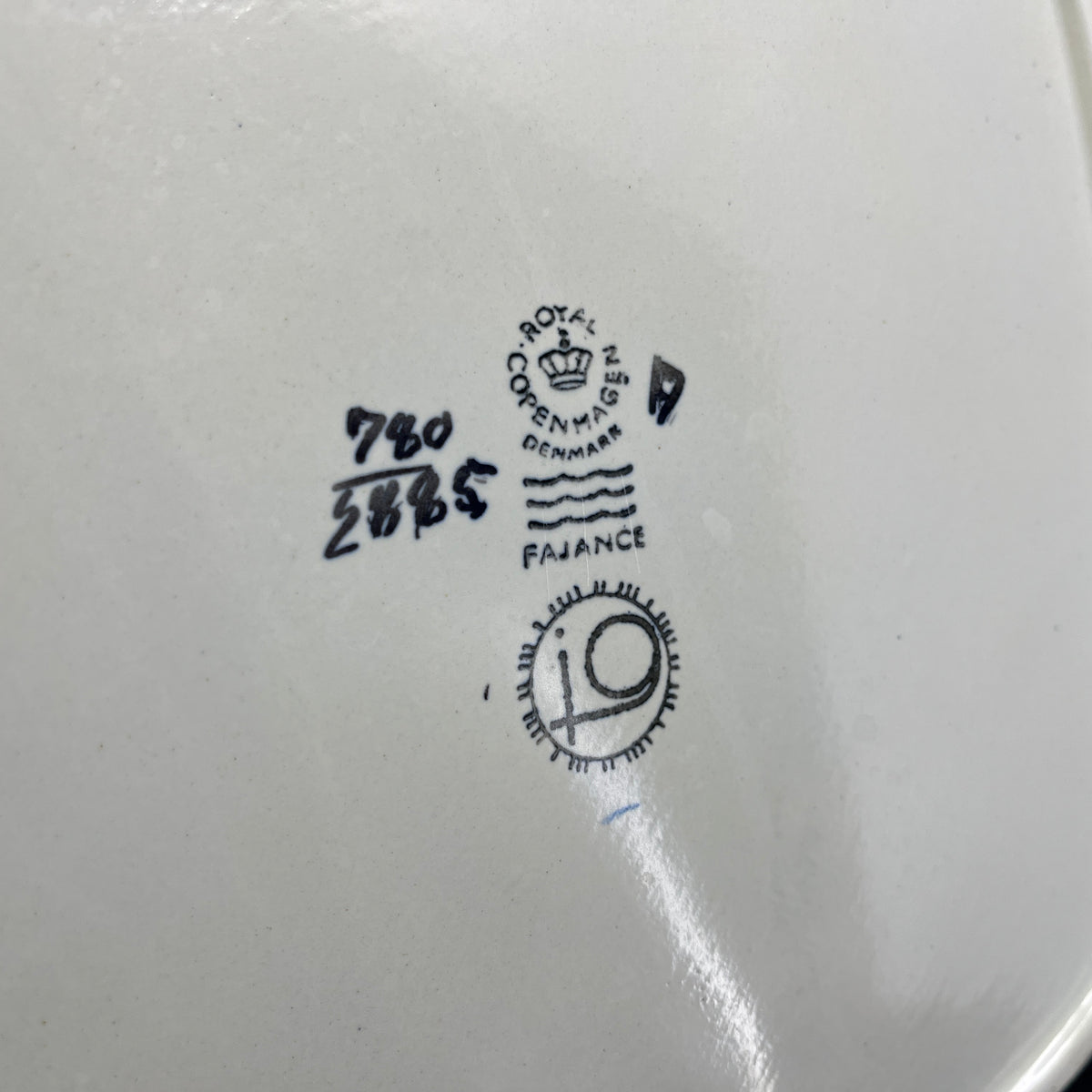 Stor Baca bordskål fra Royal Copenhagen