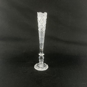 Solifleur vase i krystalglas fra 1900 tallets begyndelse