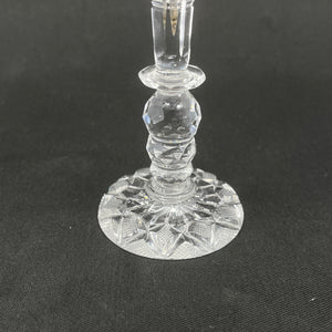 Solifleur vase i krystalglas fra 1900 tallets begyndelse