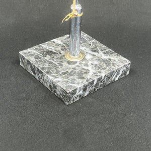 Flagpole - grayish marble base