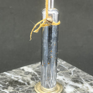 Flagpole - grayish marble base