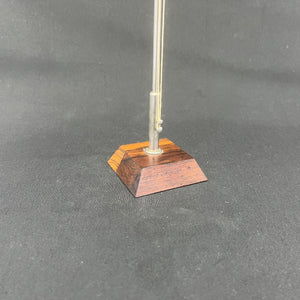 Flagpole - rosewood base