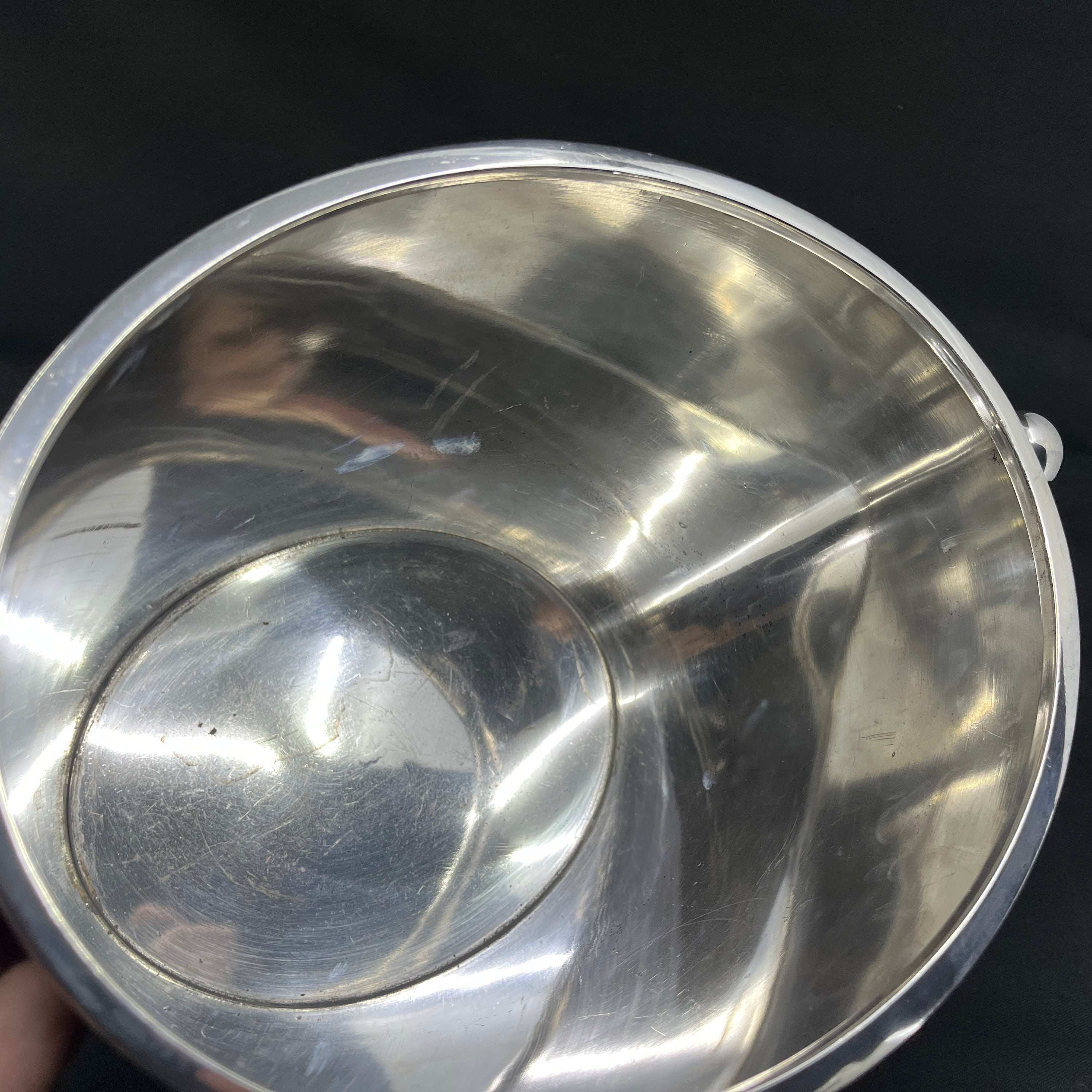 Wine cooler from Christofle, silver plated