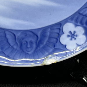 Royal Copenhagen Christmas plate 1909 with shards