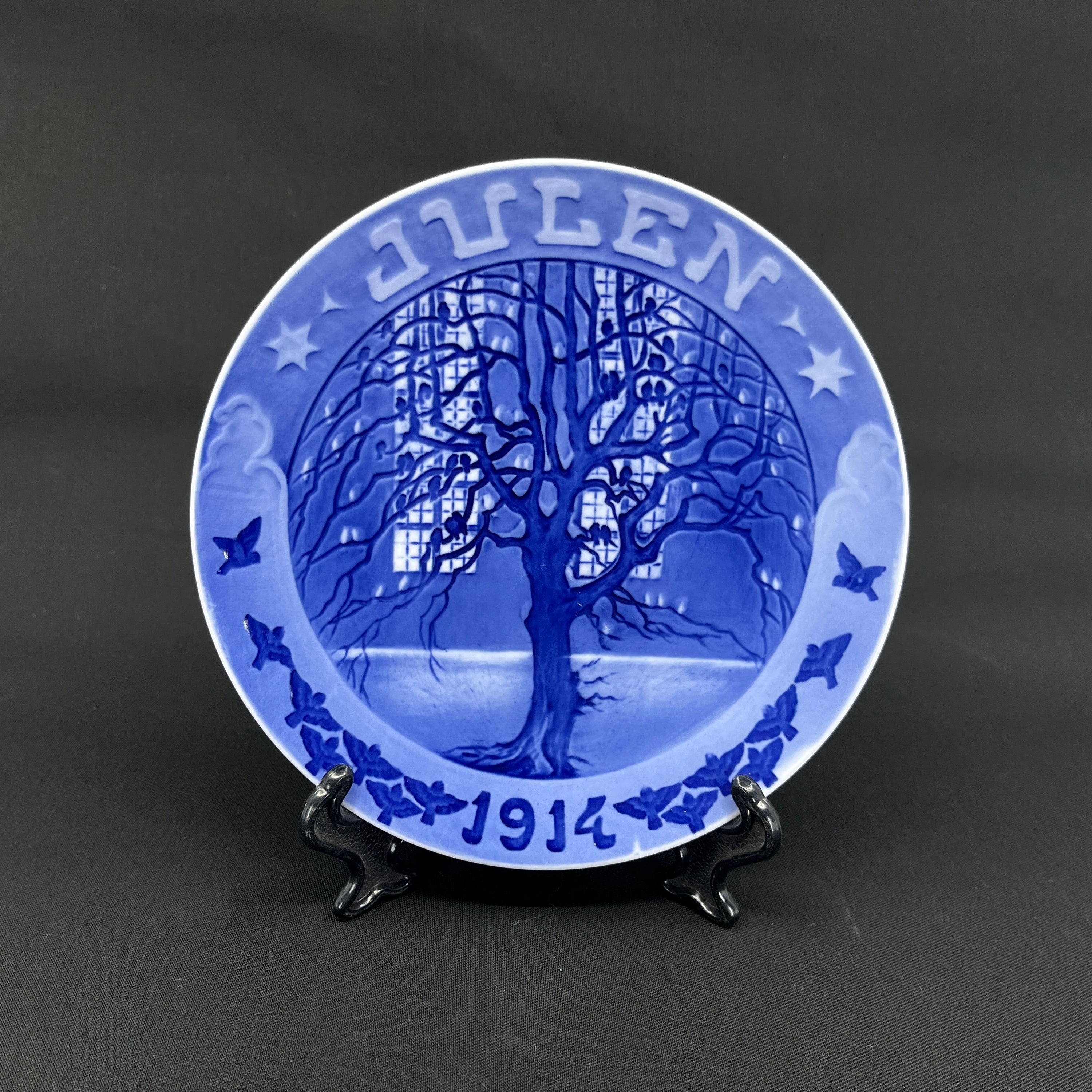 Royal Copenhagen juleplatte 1914