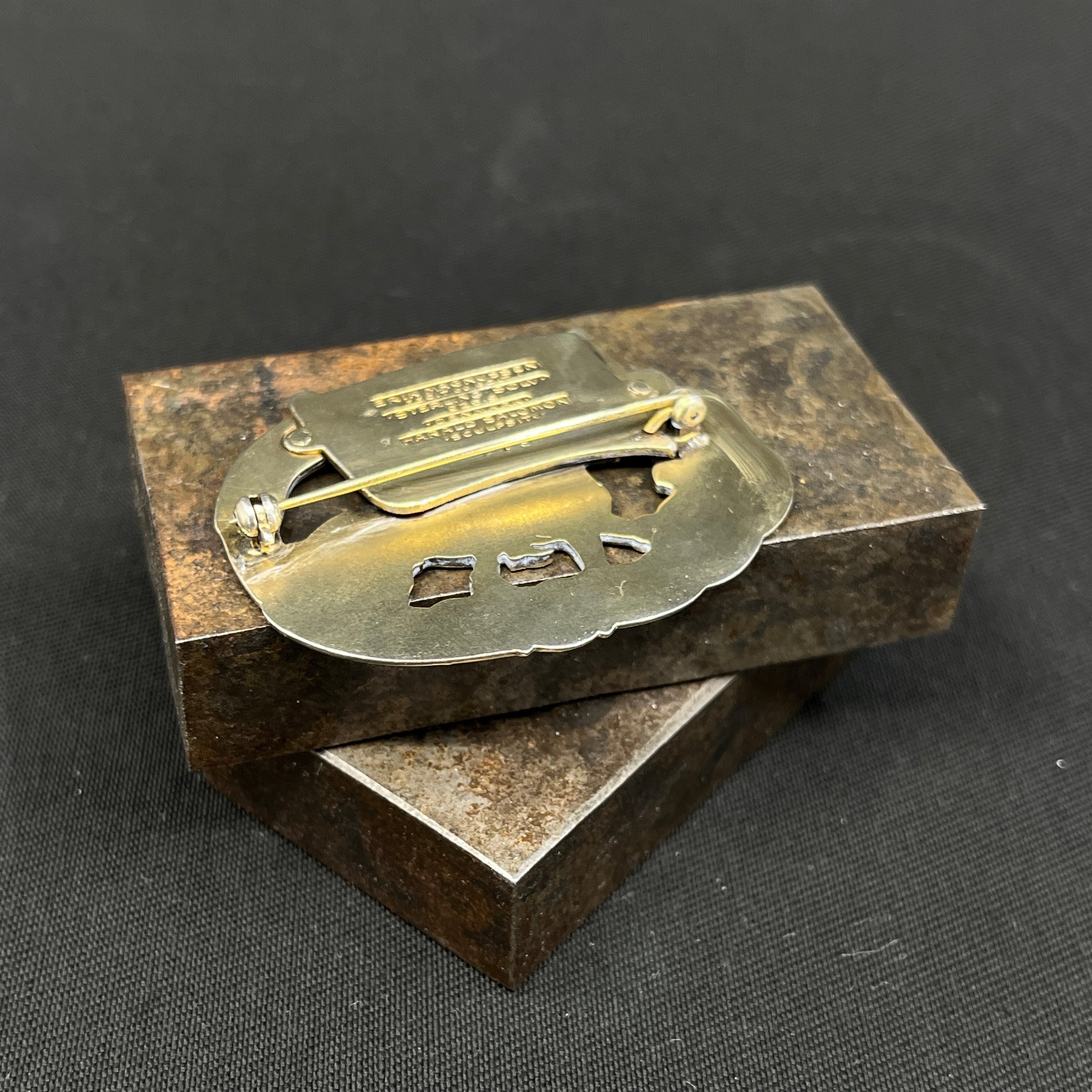 En Konge kom ridende - broche