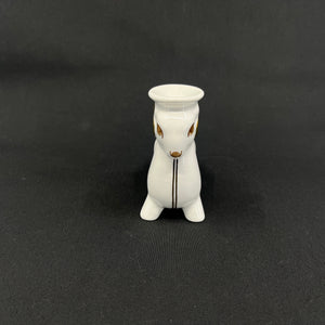 Royal Copenhagen Christmas ram with gold