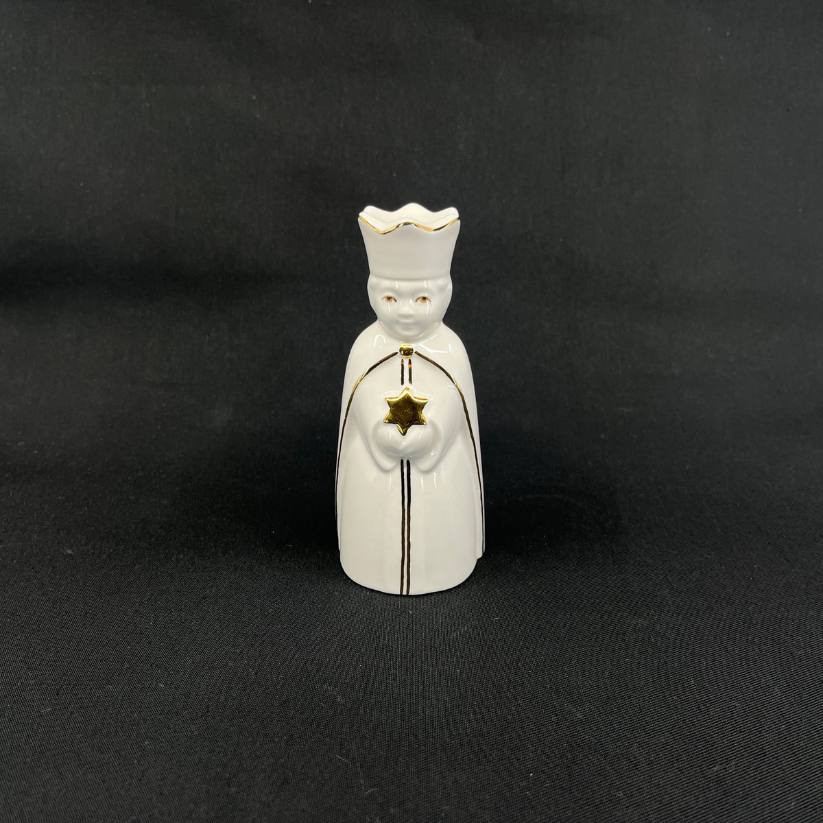 Christmas prince from Royal Copenhagen with gold