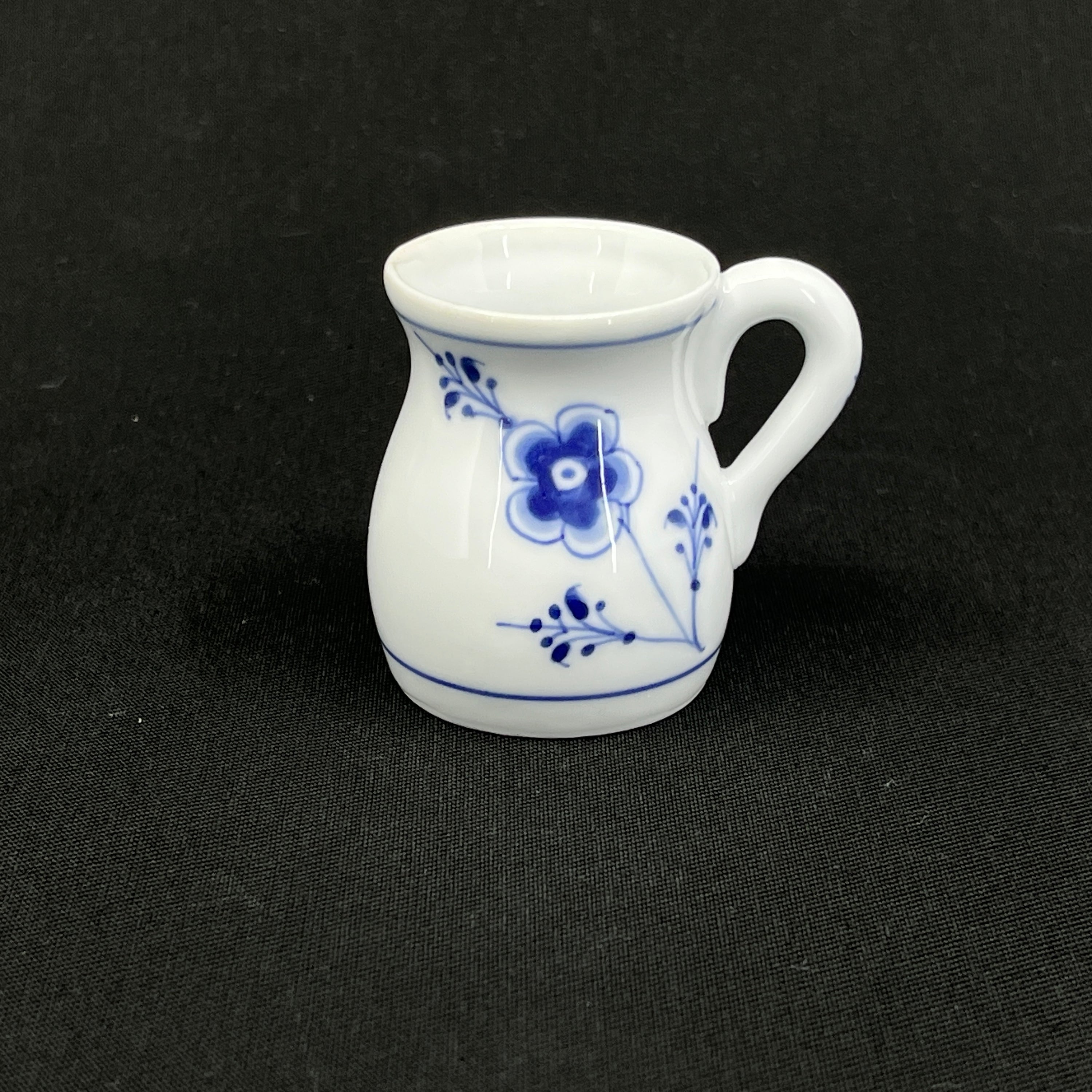 Small Blue Fluted Fluted Creamer from Royal Copenhagen