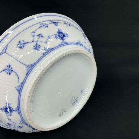 Musselmalet Riflet rundt lågfad, 1/397, 1898-1923