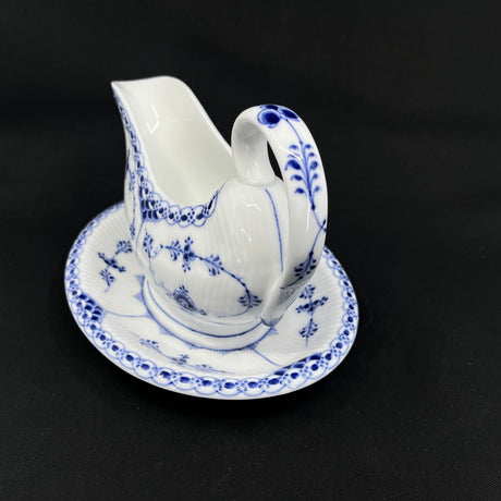 Sjælden Musselmalet Halvblonde sovseskål, 1/584